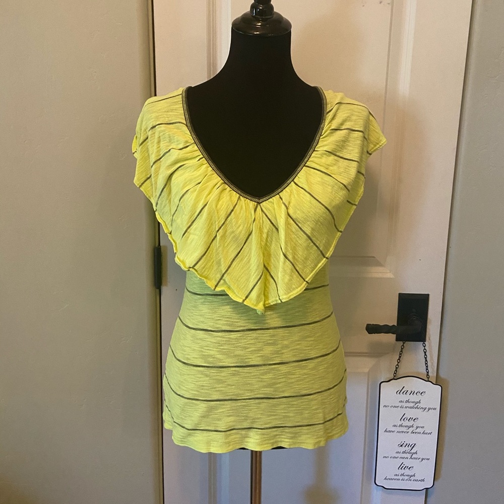 Adorable Deep V-neck Shirt